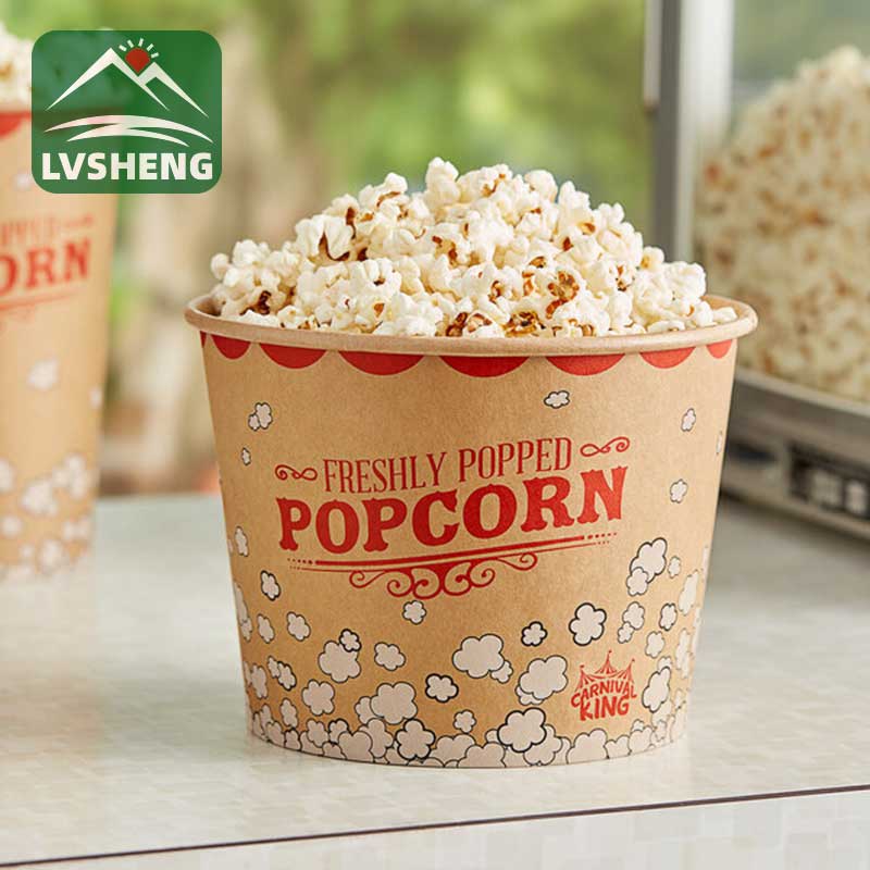 Seau à pop-corn imprimé sur mesure