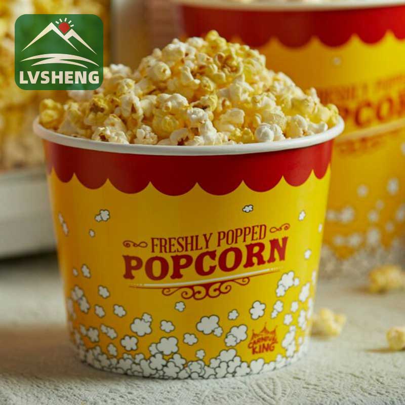 Tasse à popcorn à usage unique