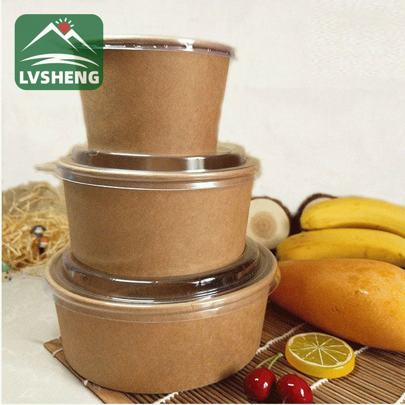 Kraft paper bowls cun tapa