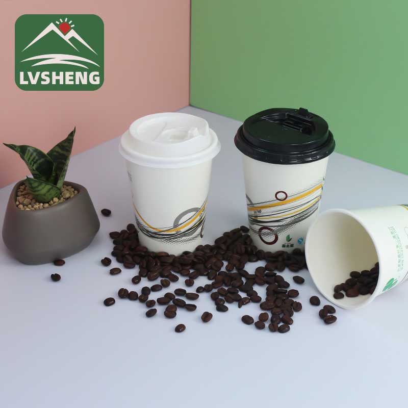Tapa plastica per a cuppa di a carta